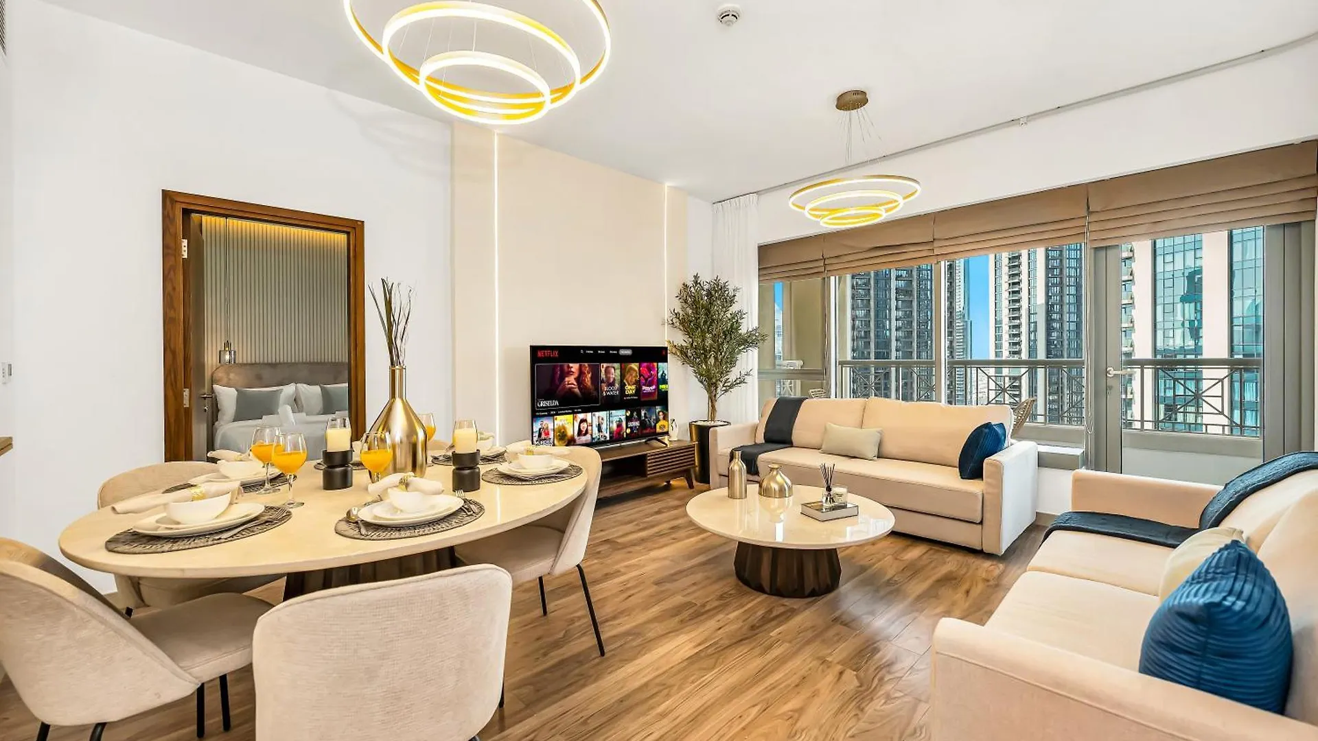 3Br With Gaming Lounge, Burj Khalifa, Fountain View Lejlighed Dubai