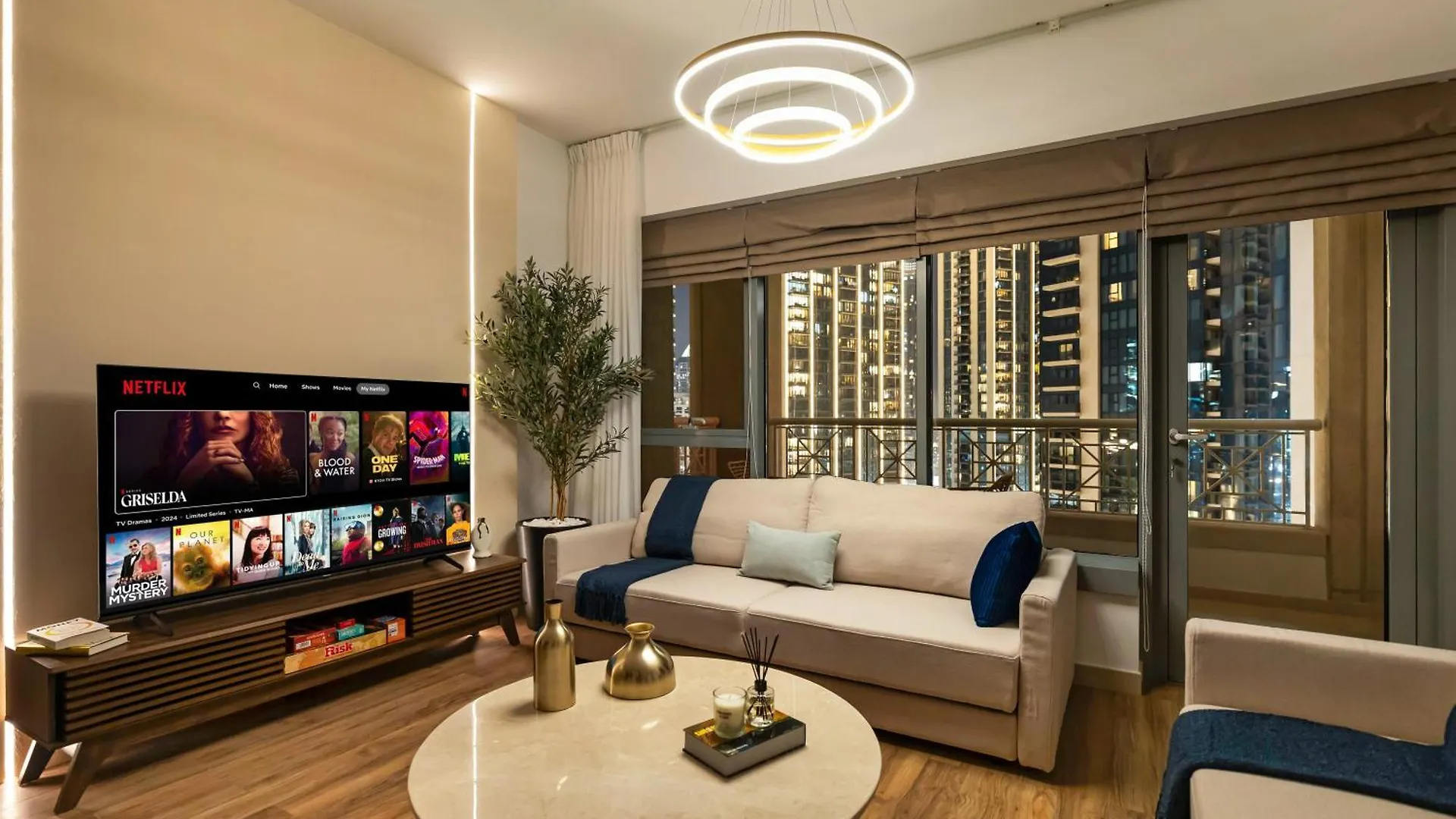 3Br With Gaming Lounge, Burj Khalifa, Fountain View Apartment Dubai